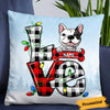 Personalized Dog Christmas Pillow OB151 30O58 1