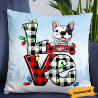 Personalized Dog Christmas Pillow OB151 30O58 thumb 1