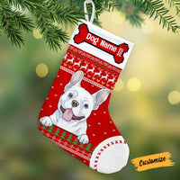 Personalized Dog Christmas Stocking OB154 30O58 thumb 1