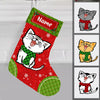 Personalized Cat Meowy Christmas Stocking OB153 81O47 1