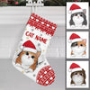 Personalized Christmas Cat Mom Said Stocking OB161 26O36 1