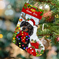 Personalized Dachshund Dog Christmas Stocking OB152 87O53 thumb 1