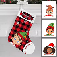 Personalized Family Kids Grandkids Christmas Stocking OB153 23O36 thumb 1