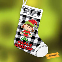 Personalized Grandson Christmas Elf Stocking OB155 30O58 thumb 1