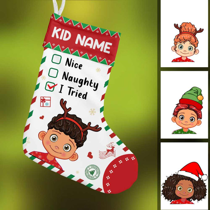 Personalized Grandson Christmas Stocking OB153 95O57 1