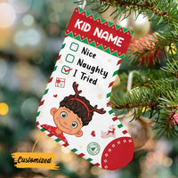 Personalized Grandson Christmas Stocking OB153 95O57 thumb 1