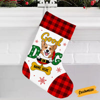 Personalized Dog Christmas Stocking OB151 87O53 thumb 1