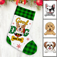 Personalized Dog Christmas Stocking OB151 87O53 thumb 1