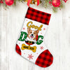 Personalized Dog Christmas Stocking OB151 87O53 thumb 1