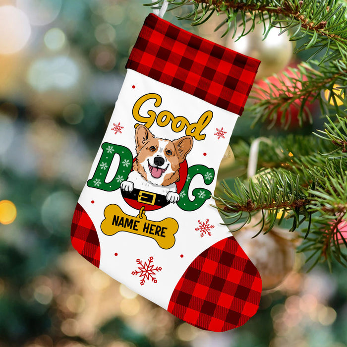 Personalized Dog Christmas Stocking OB151 87O53 1