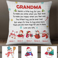 Personalized Grandma Little Hug Pillow OB152 81O34 (Insert Included) thumb 1