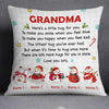 Personalized Grandma Little Hug Pillow OB152 81O34 (Insert Included) thumb 1