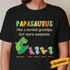 Personalized Grandpa Saurus T Shirt OB161 81O34 1