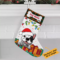 Personalized Dog Christmas Stocking OB162 85O36 thumb 1