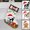 Personalized Dog Christmas Stocking OB162 85O36 1
