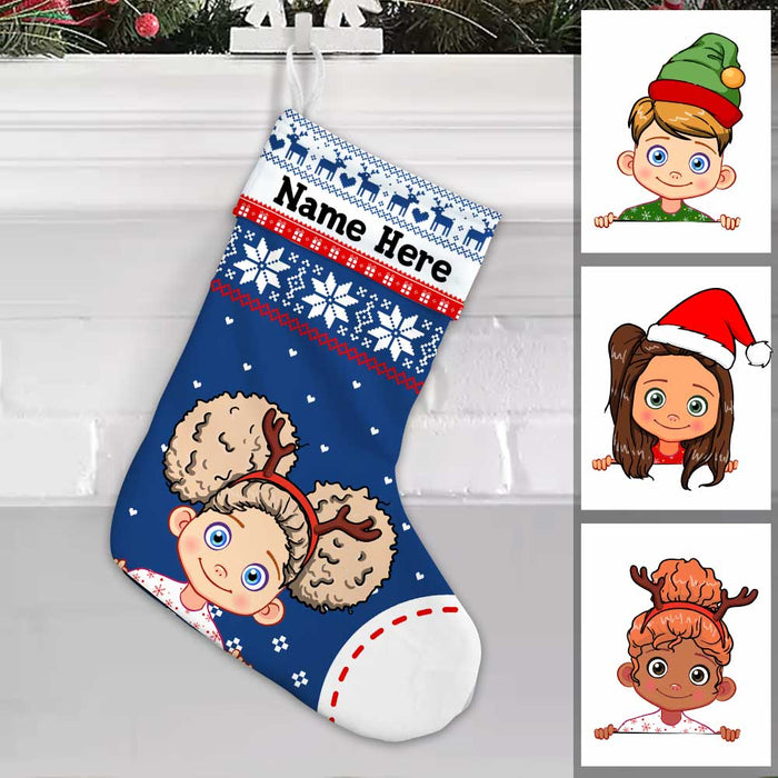 Personalized Granddaughter Christmas Stocking OB164 30O58 1