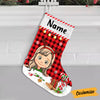 Personalized Christmas Granddaughter Stocking OB163 26O47 1