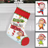 Personalized Grandson Granddaughter Christmas Stocking OB162 95O36 1