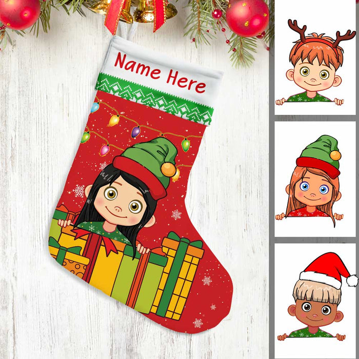 Personalized Christmas Granddaughter Stocking OB164 26O34 1