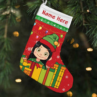 Personalized Christmas Granddaughter Stocking OB164 26O34 thumb 1