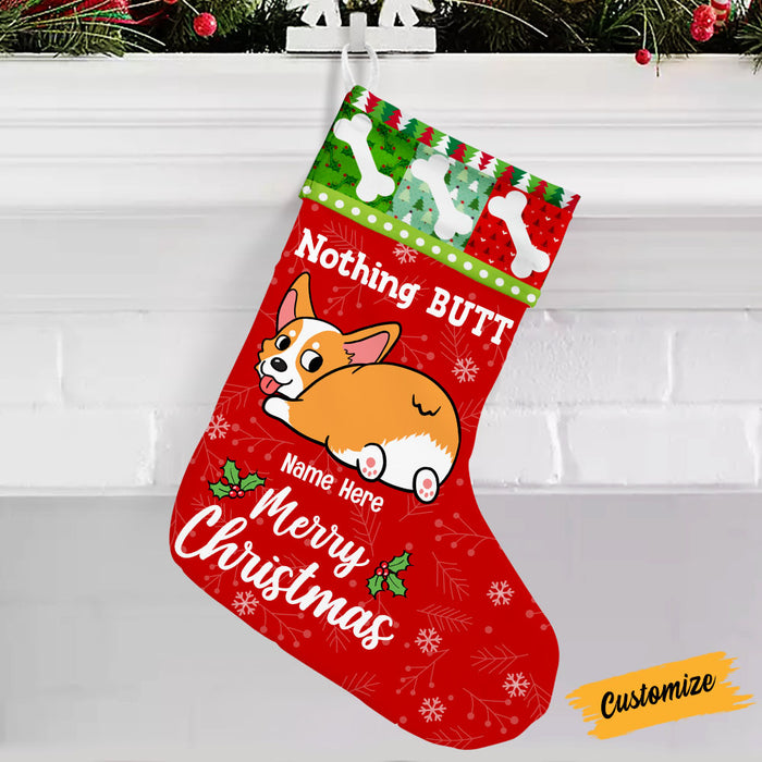 Personalized Dog Christmas Stocking OB182 87O53 1