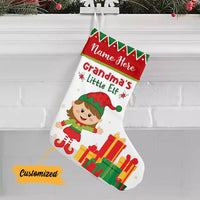 Personalized Christmas Granddaughter Stocking OB181 26O57 thumb 1