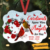 Personalized Memo Cardinal Christmas Benelux Ornament OB183 95O36 thumb 1