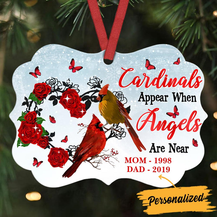 Personalized Memo Cardinal Christmas Benelux Ornament OB183 95O36 1