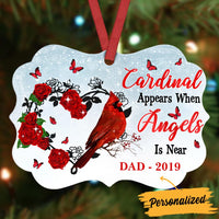 Personalized Memo Cardinal Christmas Benelux Ornament OB183 95O36 thumb 1