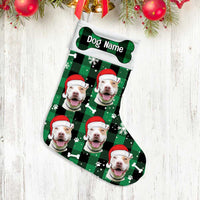 Personalized Dog Cat Photo Stocking OB181 81O34 thumb 1
