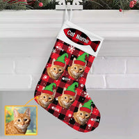 Personalized Dog Cat Photo Stocking OB181 81O34 thumb 1