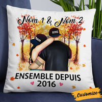 Personalized French Couple Coupler Ensemble Depuis Pillow OB191 87O34 (Insert Included) thumb 1