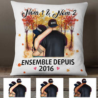 Personalized French Couple Coupler Ensemble Depuis Pillow OB191 87O34 (Insert Included) thumb 1