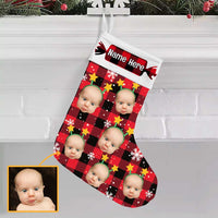 Personalized Photo Grandson Funny Christmas Stocking OB191 81O34 thumb 1