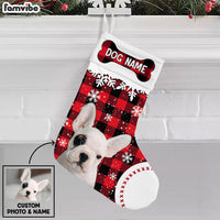 Personalized Dog Photo Christmas Stocking OB192 85O36 thumb 1