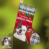 Personalized Dog Christmas Photo Stocking OB193 30O58 thumb 1