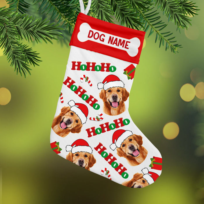 Personalized Christmas Dog Stocking OB201 26O36 1