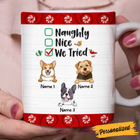 Personalized Dog We Tried Christmas Mug SB183 95O47 thumb 1