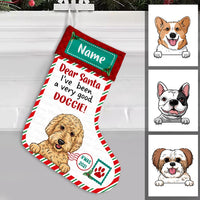 Personalized Dog Christmas Santa Letter Stocking OB192 81O47 thumb 1