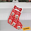 Personalized Christmas Dog Feliz Navidog Photo Stocking OB202 26O34 1
