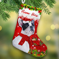 Personalized French Bulldog Dog Christmas Stocking OB201 87O53 thumb 1