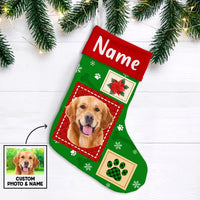 Personalized Dog Christmas Stocking OB202 95O47 thumb 1
