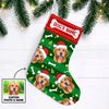 Personalized Christmas Dog Photo Stocking OB203 26O47 1