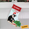 Personalized Tuxedo Cat On The Naughty List Regret Nothing Stocking OB211 85O34 1