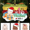 Personalized Baby Kid Present Christmas Benelux Ornament OB213 81O47 1