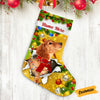 Personalized Dachshund Dog Christmas Stocking OB212 87O53 1