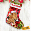 Personalized Dog Dachshund Christmas Stocking OB222 30O58 1