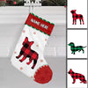 Personalized Dog Christmas Stocking OB212 95O57 thumb 1