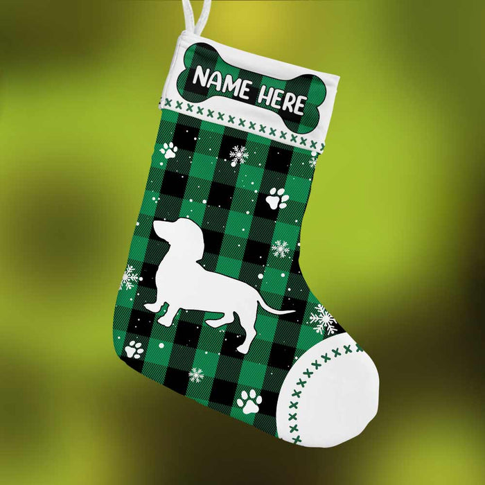 Personalized Dog Christmas Stocking OB212 95O57 1