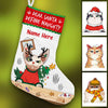 Personalized Christmas Cat Stocking OB221 26O57 1